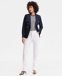 I.n.c. International Concepts Women's Short-Sleeve Striped T-Shirt, Macy's Exclusive