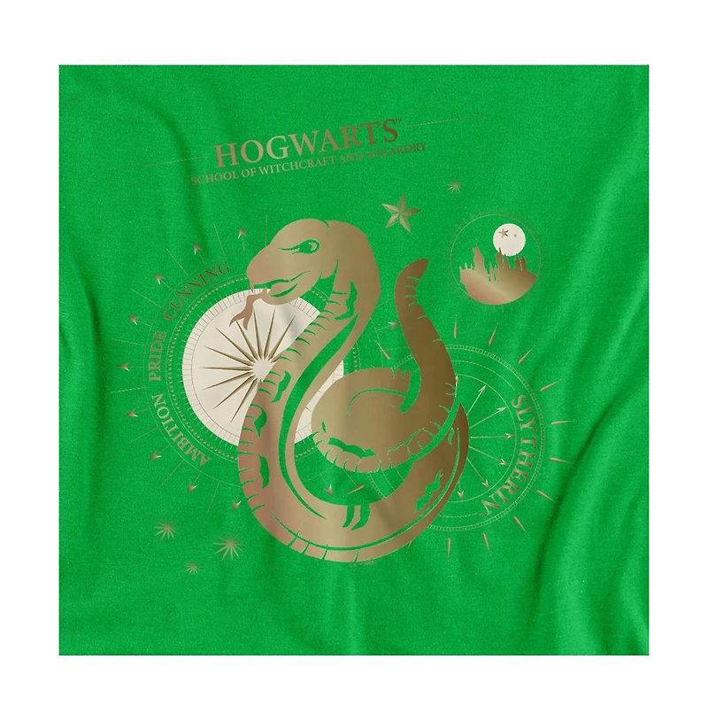 Harry Potter Men's Ambition, Pride, Cunning, Slytherin T Shirt