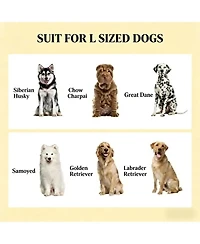 Aostirmotor 23.5 in. Wide Dog Bowls Elevated Feeding Station with Drawer in Black