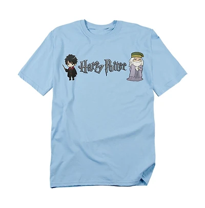 Harry Potter Men's Dumbledore Anime T Shirt