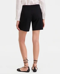 I.n.c. International Concepts Women's Bengaline Shorts, Macy's Exclusive
