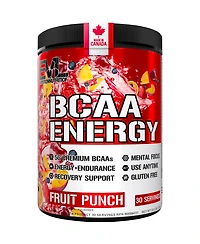 Evl Bcaas Amino Acids Powder - Rehydrating BCAA Powder Post Workout Recovery Drink with Natural Caffeine