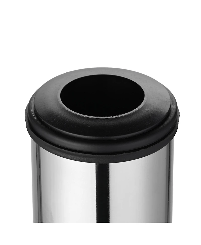 LAGarden Patio Umbrella Stand Stainless Steel Deck Mount Parasol Base for Granite Outdoor Railing Balcony Courtyard Poolside