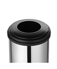 LAGarden Patio Umbrella Stand Stainless Steel Deck Mount Parasol Base for Granite Outdoor Railing Balcony Courtyard Poolside