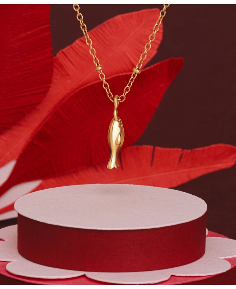 Hey Harper Sardine Pendant Necklace