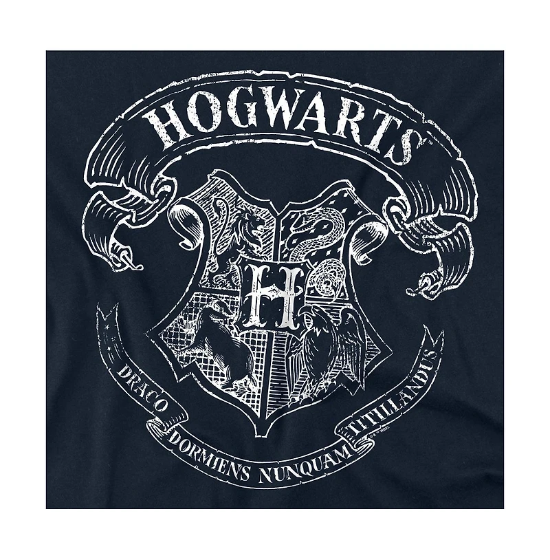Harry Potter Men's Hogwarts School Crest T Shirt
