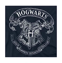 Harry Potter Men's Hogwarts School Crest T Shirt