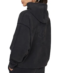 Good For Nothing Women's Float Washed Relaxed Pullover Hoodie