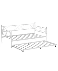 gaomon Twin Size Daybed Metal Daybed Frame Space Saving, for Living Room