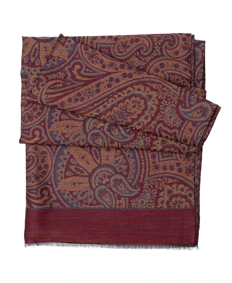 Elizabetta Men's Leone - Wool Silk Scarf for Men