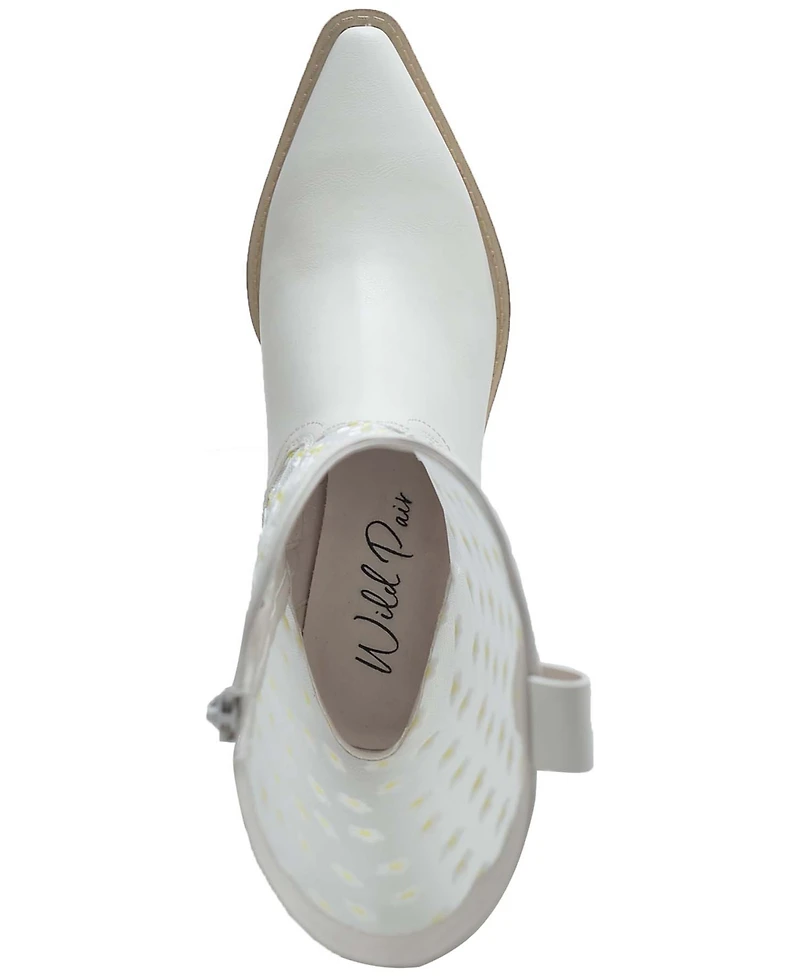 Wild Pair Women's Luciia Cowboy Zippered Boots, Macy's Exclusive