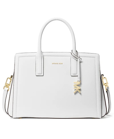 Michael Kors Laila Medium Leather Satchel