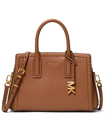 Michael Kors Laila Center Zip Small Satchel Bag