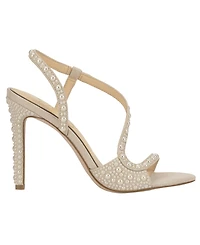 Jessica Simpson Women's Jaycin Barely-There Round Toe Embellished Sandals