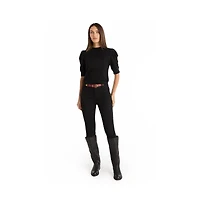 The Noli Shop Women's Sylvie Knit Top - Black