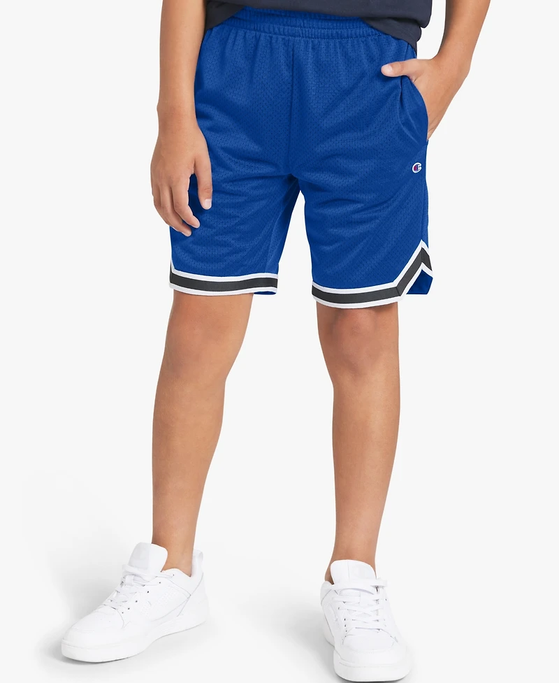 Champion Boys' 8-20 Taped Mesh Pull-On Shorts