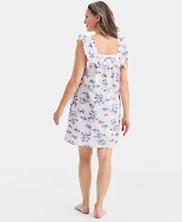 Women's Cotton Toile Clip Dot Chemise, Macy's Exclusive
