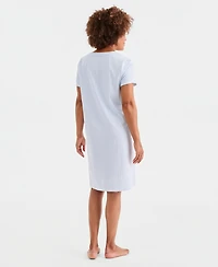 Charter Club Women's Short-Sleeve Sleepshirt, Macy's Exclusive