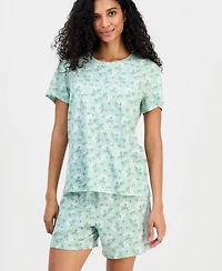 Charter Club Women's Short-Sleeve Pajamas Set, Created for Macy's