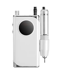 Mecale 40,000RPM Cordless Nail Drill, Lcd Display, 6 Bits & 50 Sanding Bands.