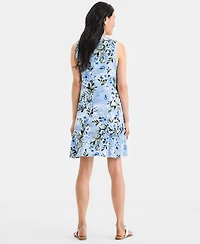 Style & Co Women's Printed Sleeveless Knit Dress, Macy's Exclusive