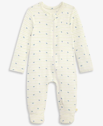 First Impressions Everyday Baby Essentials Boys' Bird-Print 2-Way Zip Coveralls, Macy's Exclusive