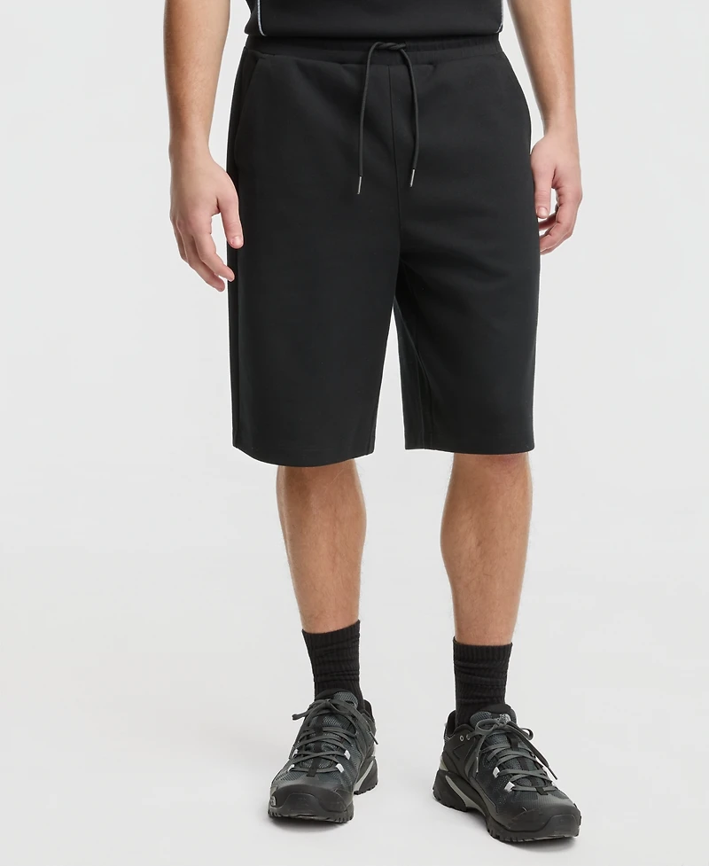 Mode of One Men's Relaxed-Fit Wide Solid Shorts, Macy's Exclusive
