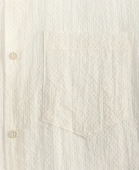 Mode of One Men's Boxy-Fit Sheer Short-Sleeve Shirt, Macy's Exclusive