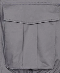 Mode of One Men's Relaxed-Fit Stretch Twill Utility Jacket, Macy's Exclusive