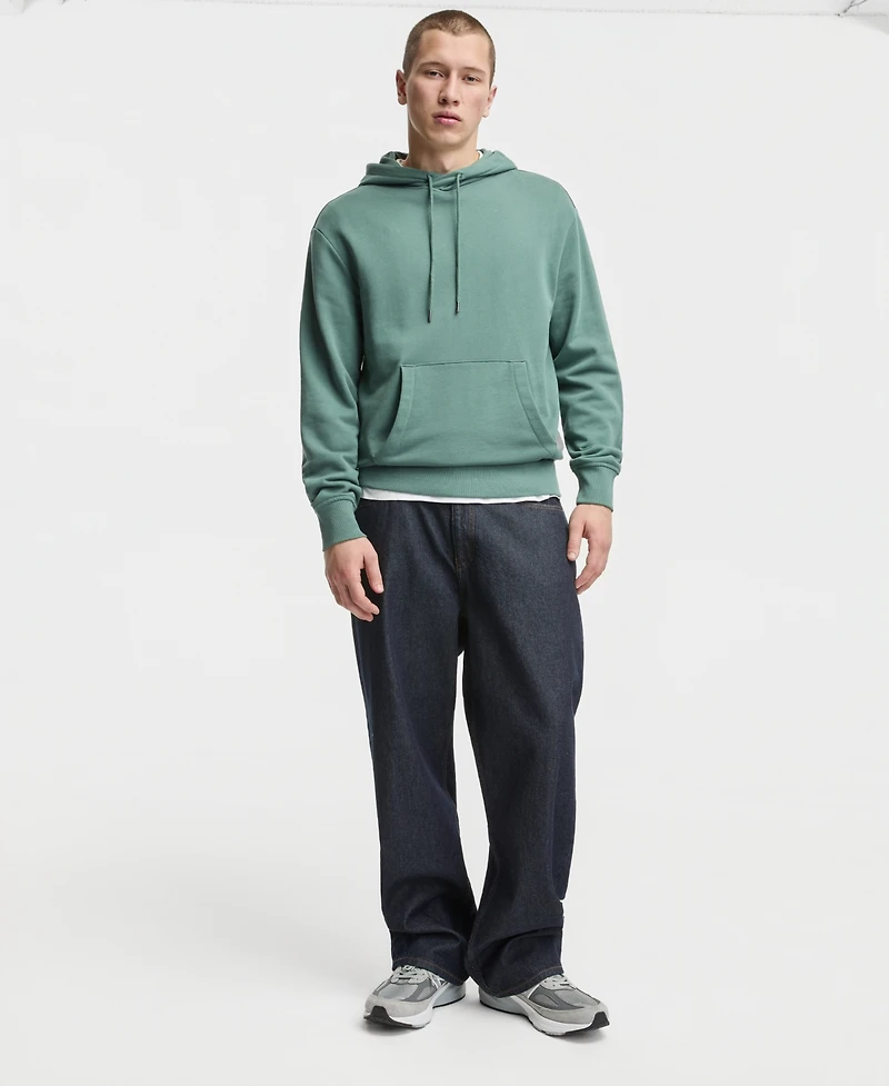 Mode of One Men's Relaxed-Fit Solid Hoodie, Macy's Exclusive