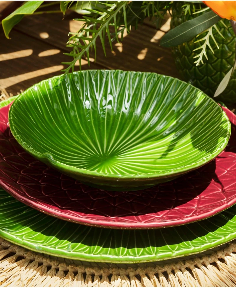 Bordallo Pinheiro Amazonia Soup Plates, Set of 4