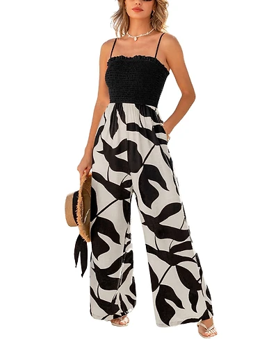 Cupshe Women's Influence Tropical Jumpsuit