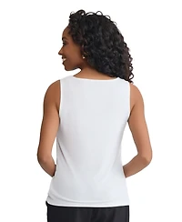 Jones New York Women's Drape Front Top