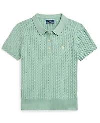Polo Ralph Lauren Girls' 7-16 Mini-Cable Sweater