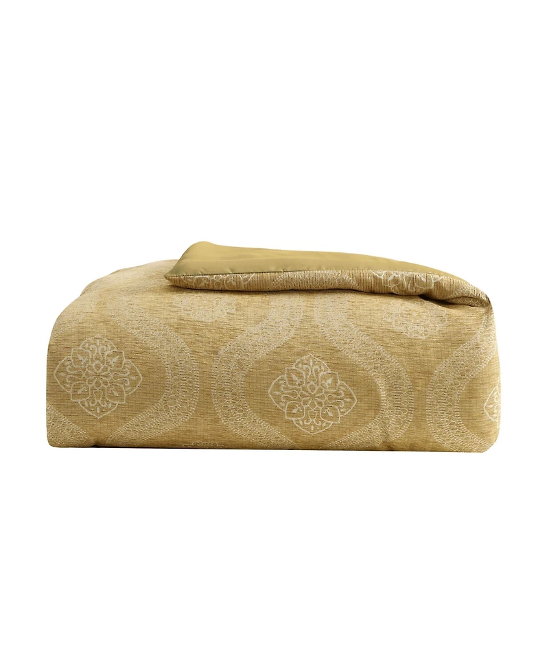 Macy's Azen Damask 14-Pc. Comforter Set, King