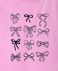 Epic Threads Girls' 5-20 Bows Long-Sleeve T-Shirt, Macy's Exclusive