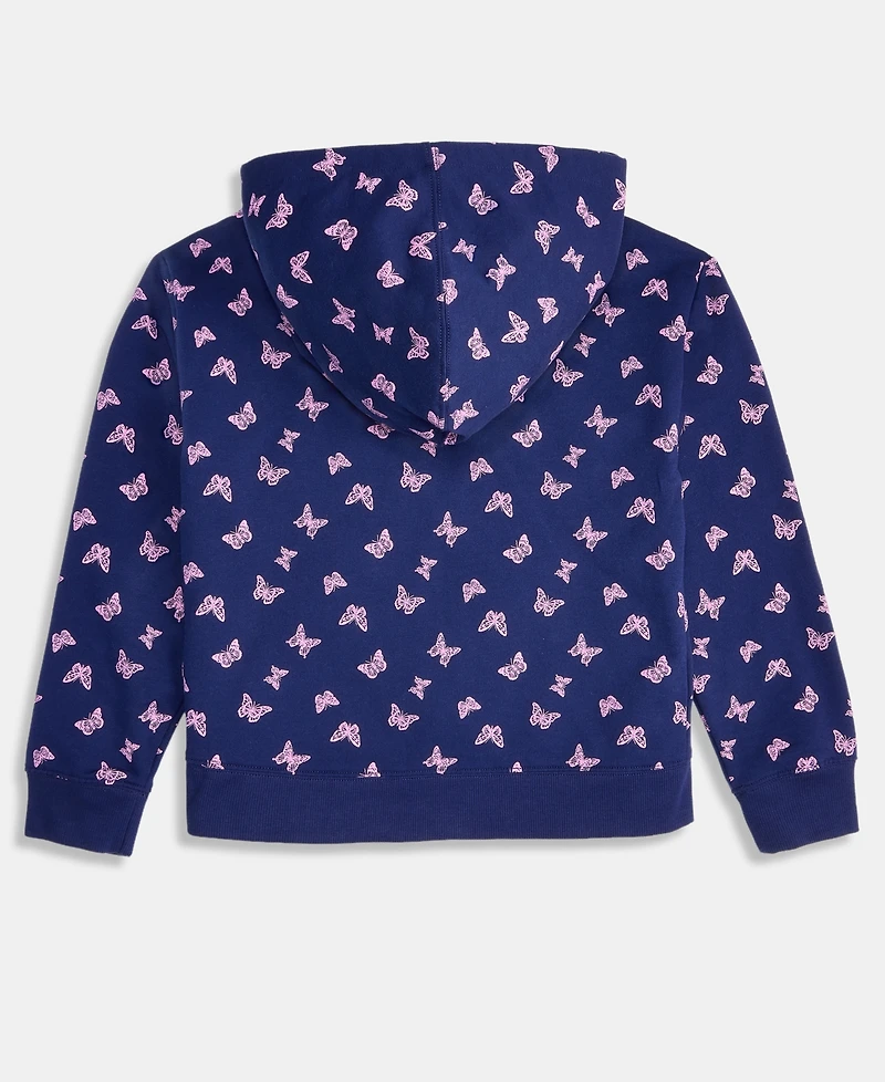 Epic Threads Girls' Xs-xl Butterfly-Print Full-Zip Hoodie, Macy's Exclusive