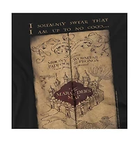 Harry Potter Men's Marauder's Map Words T Shirt