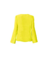 Ivonne Women's Long Sleeve V-Neck Tunic Tops