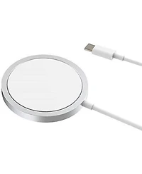 Risokeys Magnetic Wireless Charger | 15W Magnetic Charging Pad with Built-in 3-Foot Usb-c Cable for Charging iPhone 12/12 Pro / 12 Pro Max / 12 Mini