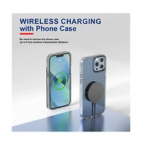 Risokeys 15W Max Fast Wireless Charging Pad, Magsafe Wireless Charger Compatible with iPhone 16/16Pro /16 Pro Max/iPhone 15/15Pro/15 Plus (black)