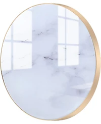 Risokeys Aluminum Alloy Wireless Charger, 10W Marble Pattern Wireless Charger, He-WT16 Qc Input Ce Certification for iPhone,White Gold