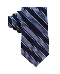 Tommy Hilfiger Men's Stanley Striped Pattern Tie