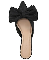 On 34th Alaynaa Pointed-Toe Bow Mule Pumps, Exclusively at Macy's