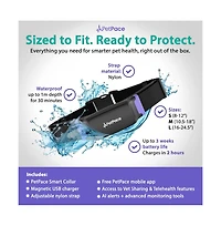 Petpace, Dogs Health Monitoring Collar, Large