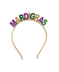 Sweet Wink Little and Big Girls Mardi Gras Tiara Headband