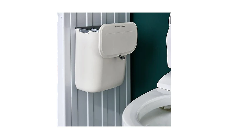 Ninestars Kitchen Compost Trash Can 1.8 Gallon