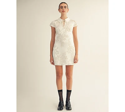 Arose Studio, Inc Women's Casey Tie Neck Mini Dress