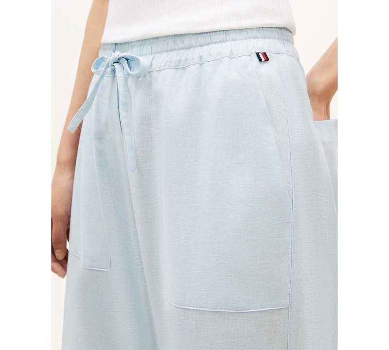 Tommy Hilfiger Women's Wide-Leg Pull-On Pants