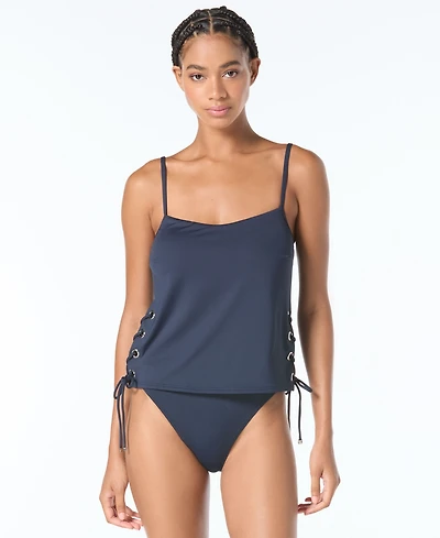 Michael Kors Women's Grommet-Detail Tankini Top
